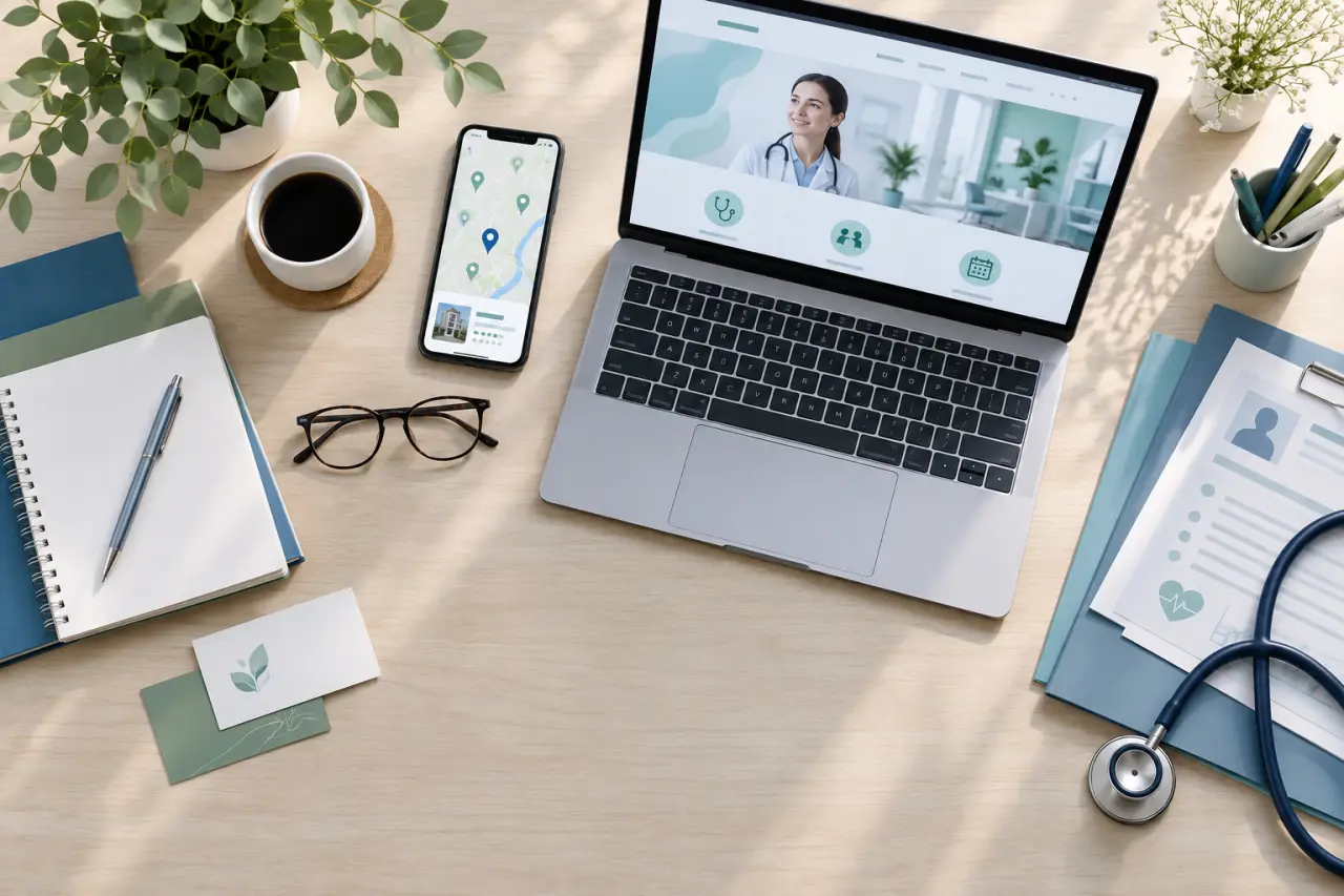 Agence de création de site santé : rassurer les patients et gagner en visibilité locale
